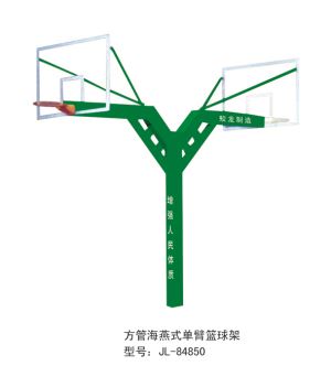 方管海燕式單臂籃球架